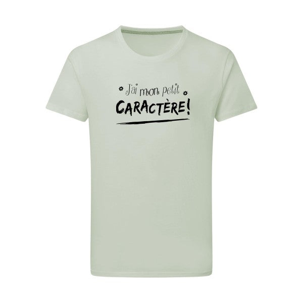 J'ai mon petit CARACTÈRE !  Tshirt original Pastel Macchiato  2XL