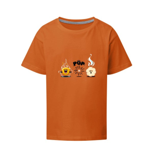 King of the POP SG - Kids T-shirt enfant Orange Taille 152 (11-12/2XL)