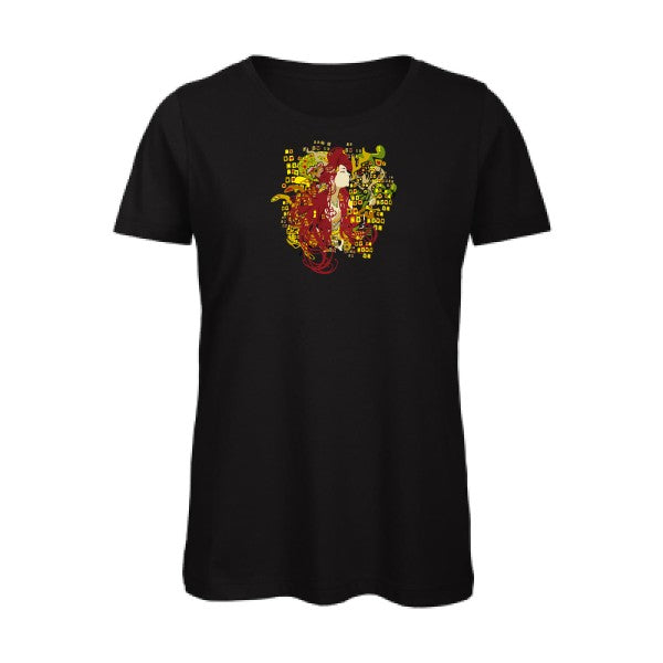 opium- - t-shirt original femme Black