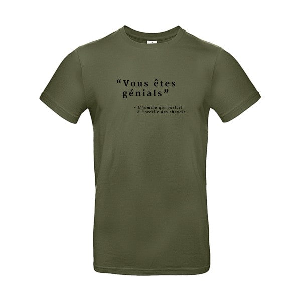 Vous êtes génialsFlex noir- T-shirt E190|Urban Khaki||2XL