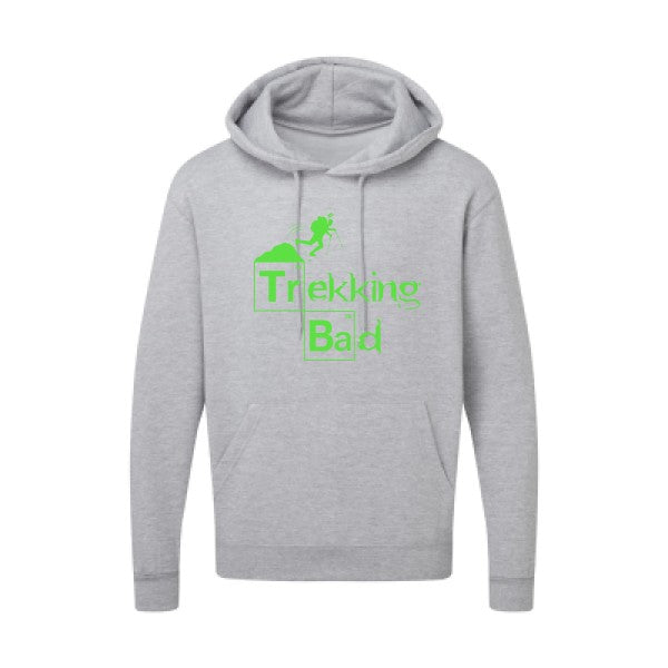 Trekking bad Vert fluo SG - Hooded Sweatshirt Sweat capuche