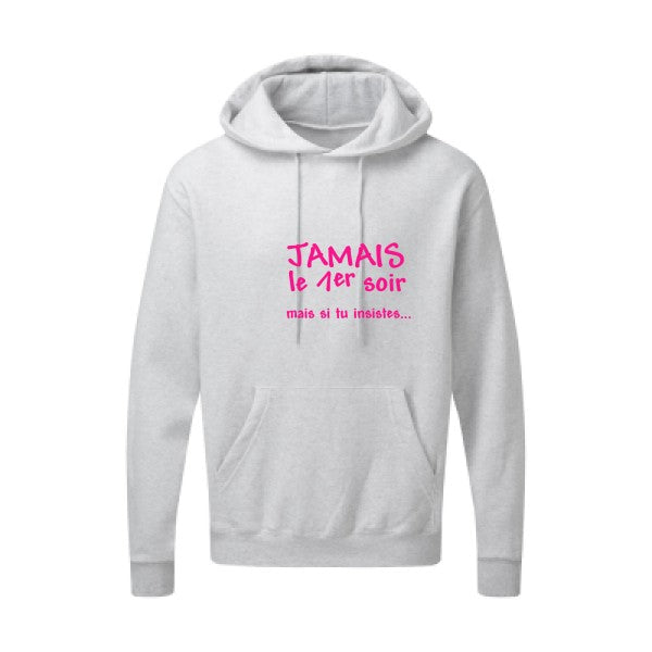 JAMAIS... Rose Fluo SG - Hooded Sweatshirt Sweat capuche