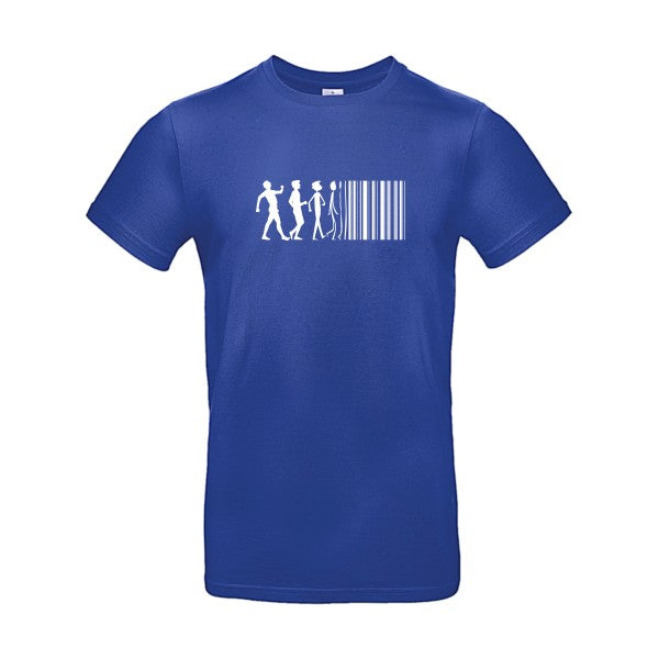 code barreFlex Blanc - E190 T-shirt|Cobalt Blue||2XL