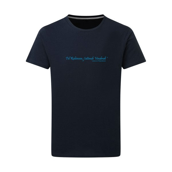 Yes, Vendredi ! - Flex bleu clair Tshirt original Navy  5XL