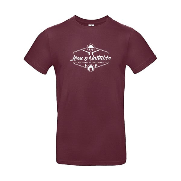 LEON AND MATHILDA SARLFlex Blanc - E190 T-shirt|Burgundy||2XL