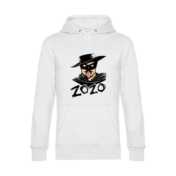 Zozo-- Sweat à capuche original White - RueDuTeeshirt
