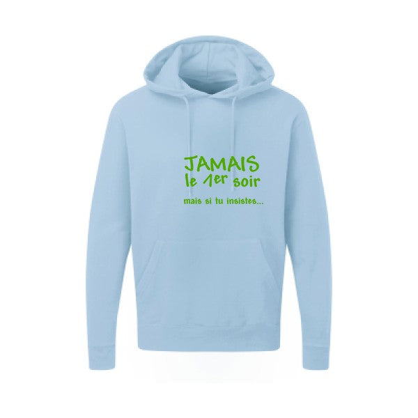 JAMAIS... Vert pomme SG - Hooded Sweatshirt Sweat capuche