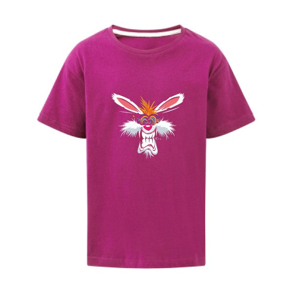 Rabbit  SG - Kids T-shirt enfant Dark Pink Taille 152 (11-12/2XL)