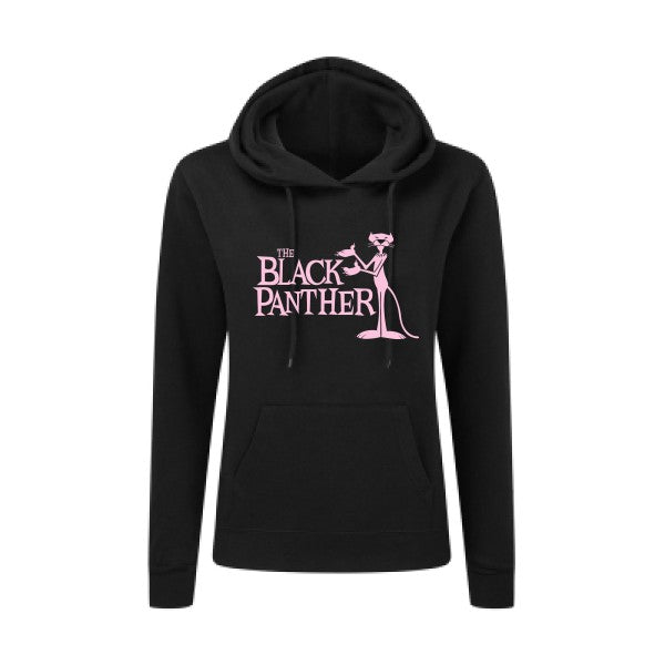 The black panther Rose |Sweat original à capuche Femme