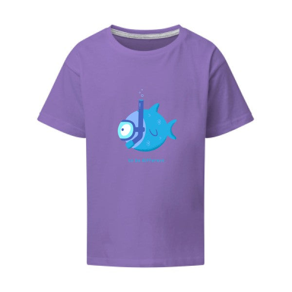 To be different SG - Kids T-shirt enfant Aster Purple Taille 152 (11-12/2XL)