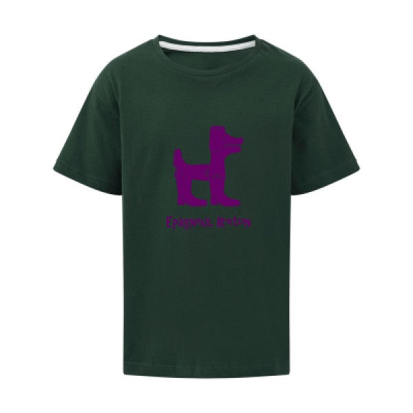 Epagneul breton Flex Violet SG - Kids T-shirt enfant Bottle Green Taille 152 (11-12/2XL)