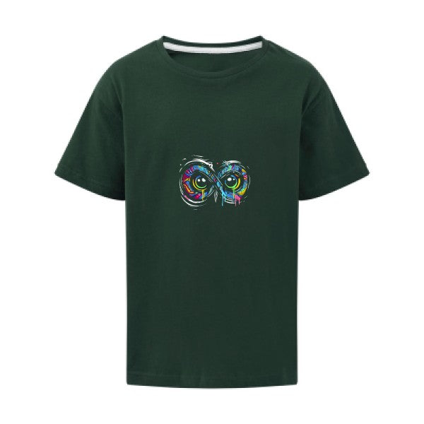 INFINIMENT CHOUETTE SG - Kids T-shirt enfant Bottle Green Taille 152 (11-12/2XL)