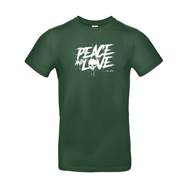 Peace or no peace Blanc B&C - E190 T-shirt