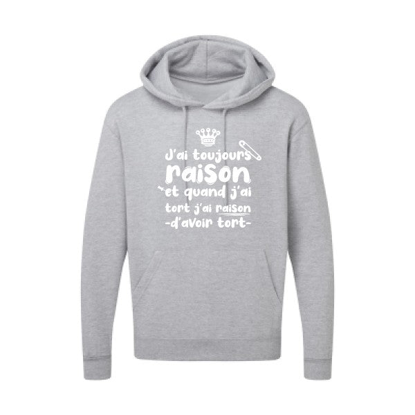 J'ai toujours raison Blanc SG - Hooded Sweatshirt Sweat capuche