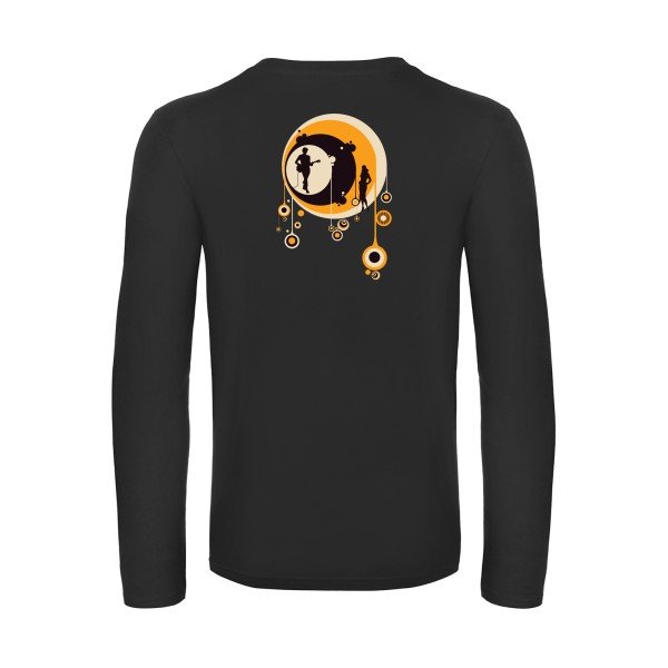 70-s-t-shirt-manches-longues-original-humour -Black