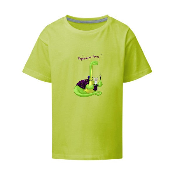 Diplodocus Pocus SG - Kids T-shirt enfant Lime Taille 152 (11-12/2XL)