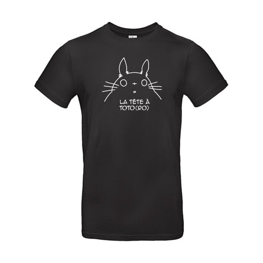 La tête à Toto(ro) B&C- T-shirt E190|Black||5XL