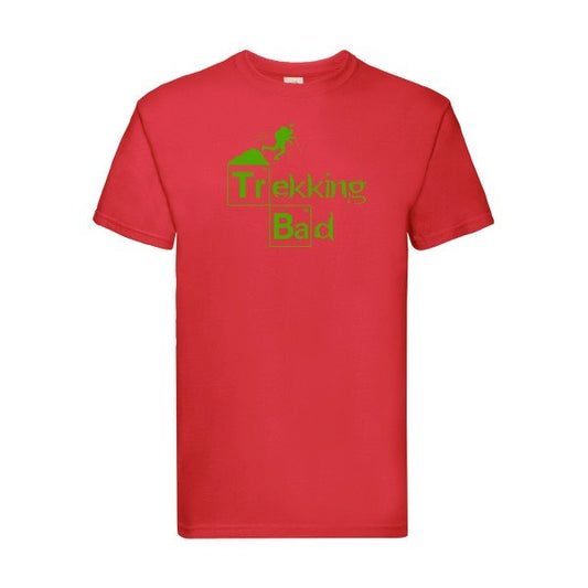 T-shirt|Trekkin  G  bad |Vert pomme|Fruit of the loom 205  G