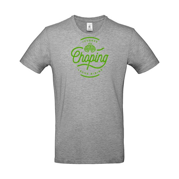 Journée Choping Flex Vert pomme |E190 T-shirt|Sport Grey||5XL