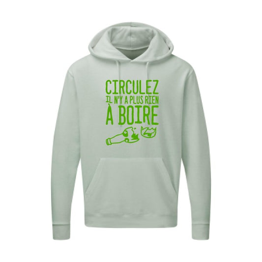 Circulez il n'y a plus rien à boire Vert pomme SG - Hooded Sweatshirt Sweat capuche