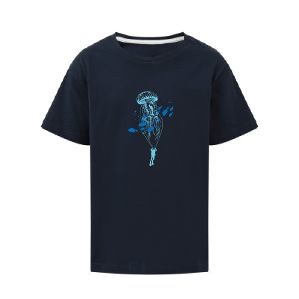 Under the sky SG - Kids T-shirt enfant Navy Taille 140 (9-10/XL)