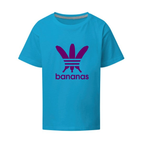 bananas Flex Violet SG - Kids T-shirt enfant Turquoise Taille 152 (11-12/2XL)