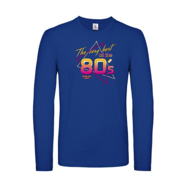 annee 80s B&C - E150 LSL T-shirt manches longues léger