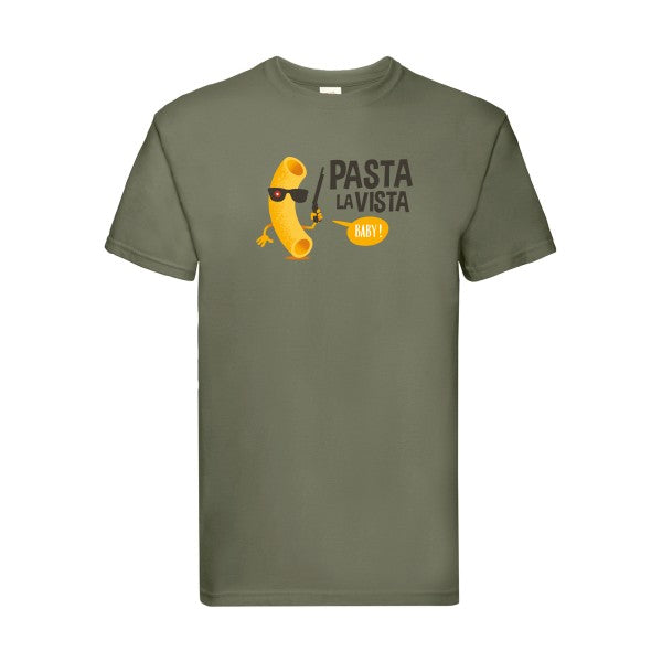 Pasta la vista Fruit of the loom 205 g/m² T-shirt/ classic olive