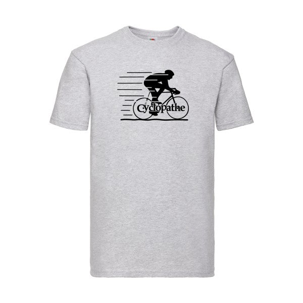 T-shirt|CYCLOPATHE ! |flex Noir| Fruit of the loom 205 g 