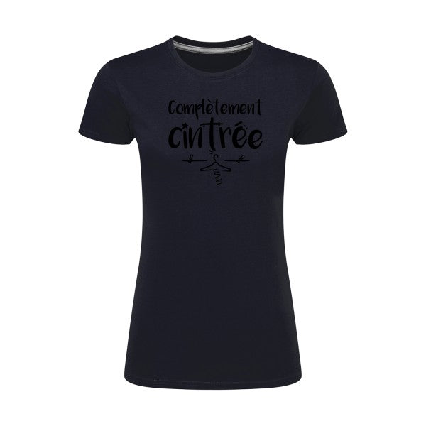 Complètement cintré  |Noir |T shirt original femme|SG