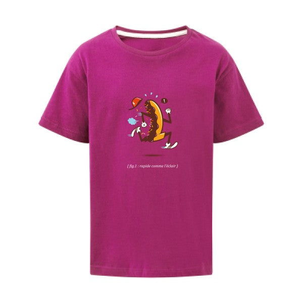 Rapide SG - Kids T-shirt enfant Dark Pink Taille 152 (11-12/2XL)