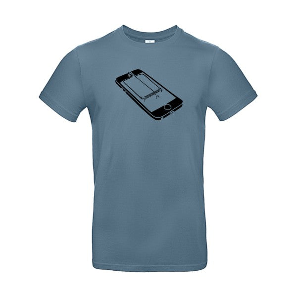 Piège Flex noir |E190 T-shirt|Stone Blue||2XL