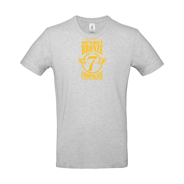 7ème Compagnie CrewFlex jaune or- T-shirt E190|Ash||2XL