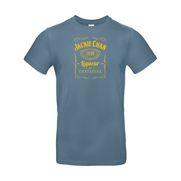 Jackie ChanFlex jaune or - E190 T-shirt|Stone Blue||2XL