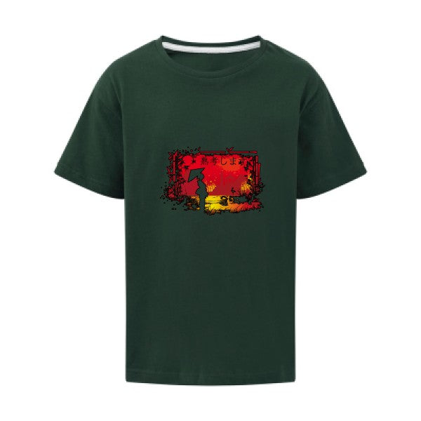 contemplation SG - Kids T-shirt enfant Bottle Green Taille 152 (11-12/2XL)