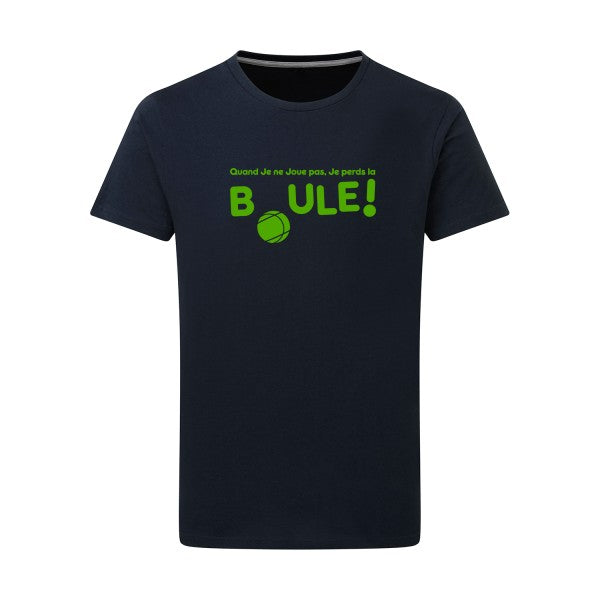 Perdre la boule ! - Flex Vert pomme Tshirt original Navy  5XL