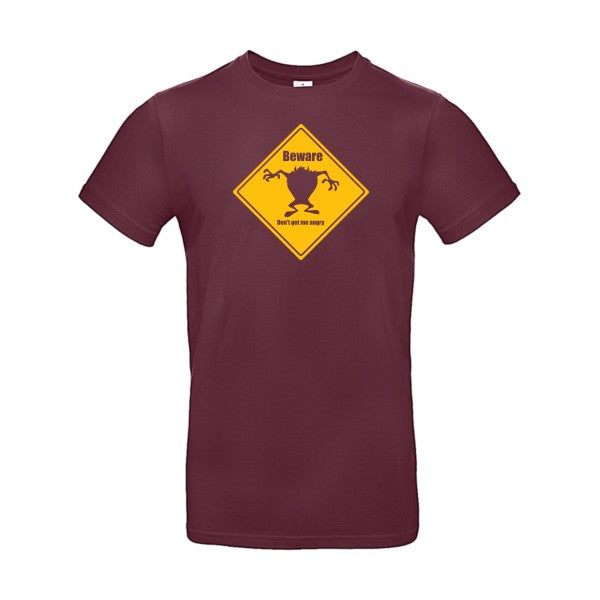 BEWAREFlex jaune or- T-shirt E190|Burgundy||2XL