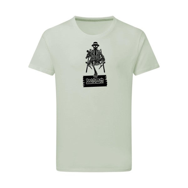 Y a-t-il une vie avant la mort ? - Flex noir Tshirt original Pastel Macchiato  2XL