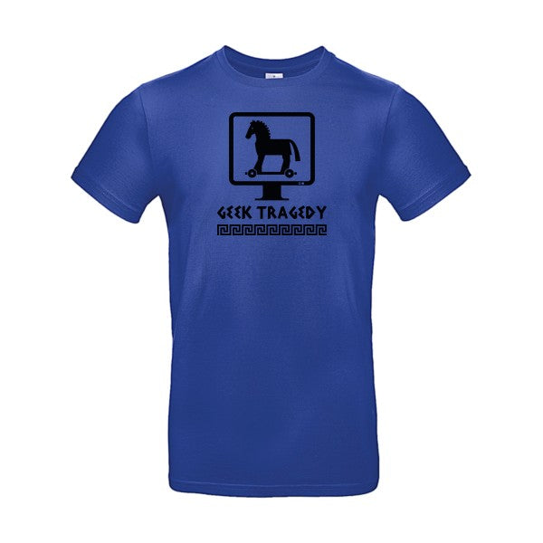 Geek TragedyFlex noir- T-shirt E190|Cobalt Blue||2XL