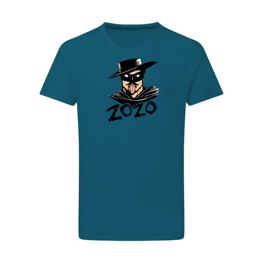 T-shirt homme Zozo - T-shirt original avec un design amusant Petrol 2XL