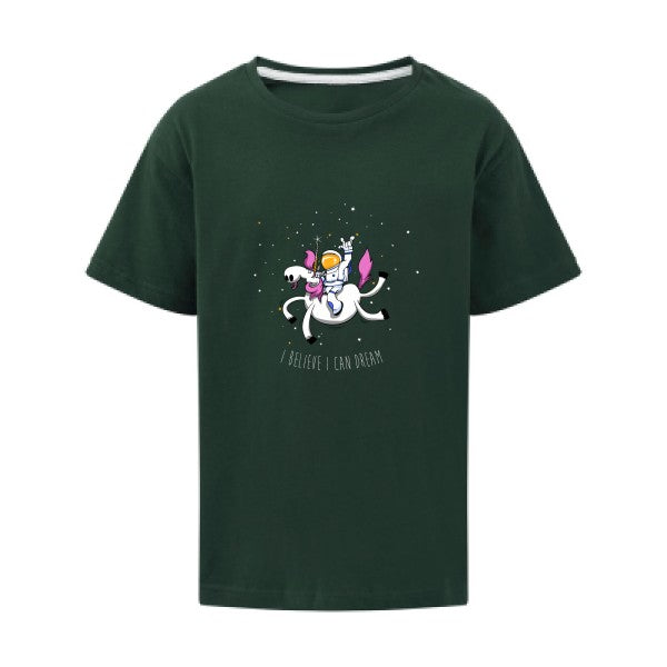 Space Rodéo Licorne SG - Kids T-shirt enfant Bottle Green Taille 152 (11-12/2XL)