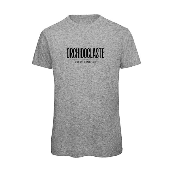orchidoclaste-tshirt_Sport Grey_flex_Noir