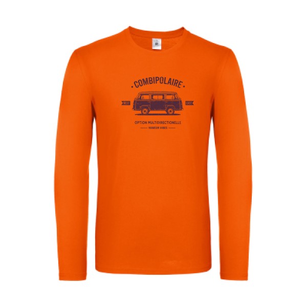 Combipolaire B&C - E150 LSL T-shirt manches longues léger