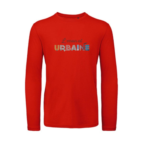 L'erreur est urbaine | T-shirt original LSL Fire Red 2XL