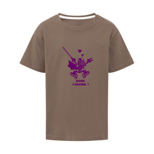 dark Flex Violet SG - Kids T-shirt enfant Deep Taupe Taille 128 (7-8/L)