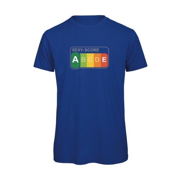 T-shirt humour original Sexy Score T Shirt couleur Royal Blue
