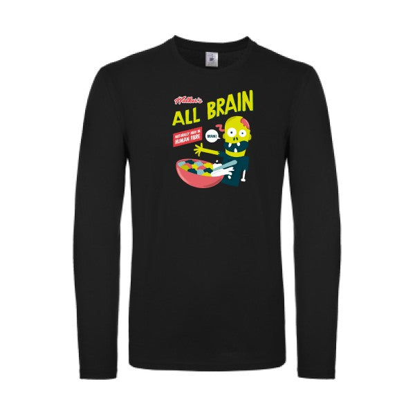 All brain B&C - E150 LSL T-shirt manches longues léger