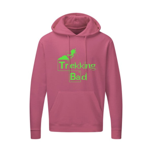 Trekking bad Vert fluo SG - Hooded Sweatshirt Sweat capuche