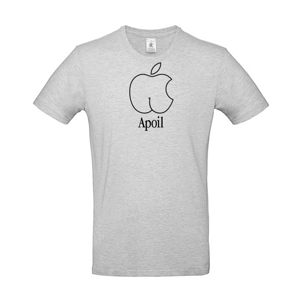 ApoilFlex noir - E190 T-shirt|Ash||2XL