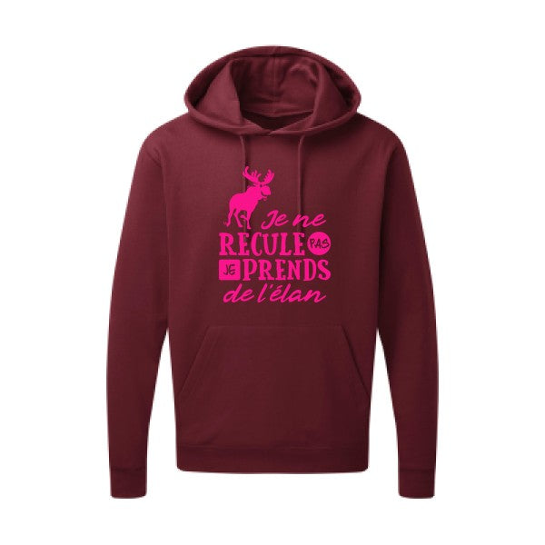 Prendre de l'élan Rose Fluo SG - Hooded Sweatshirt Sweat capuche